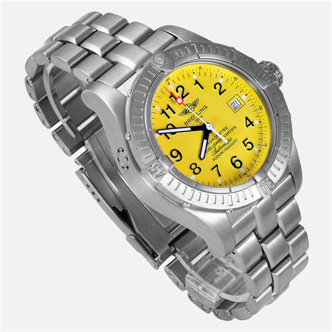 breitling code yellow for sale|breitling avenger seawolf yellow dial.